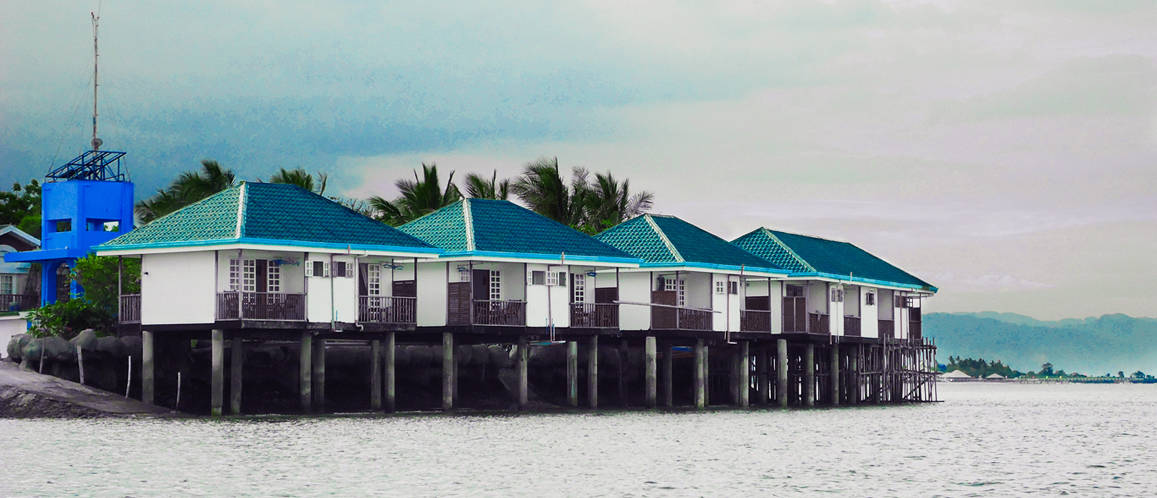 宿泊は水上コテージのNalusuan island resort